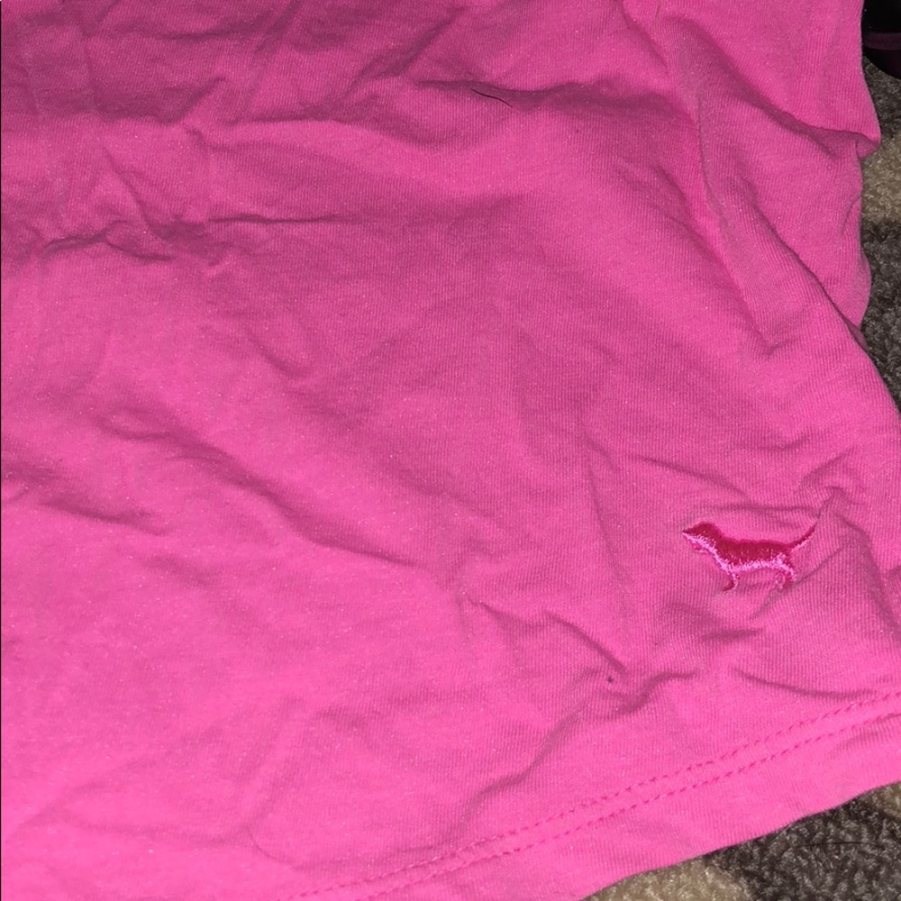 Pink Neon pink muscle tee